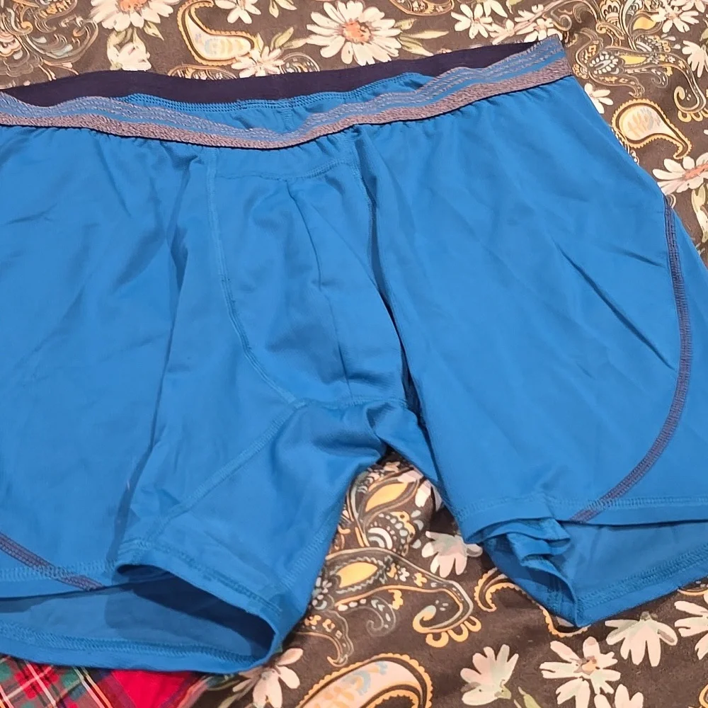 ❤️5/$25 New Mens 3 Boxers  All in Motion And Hanes